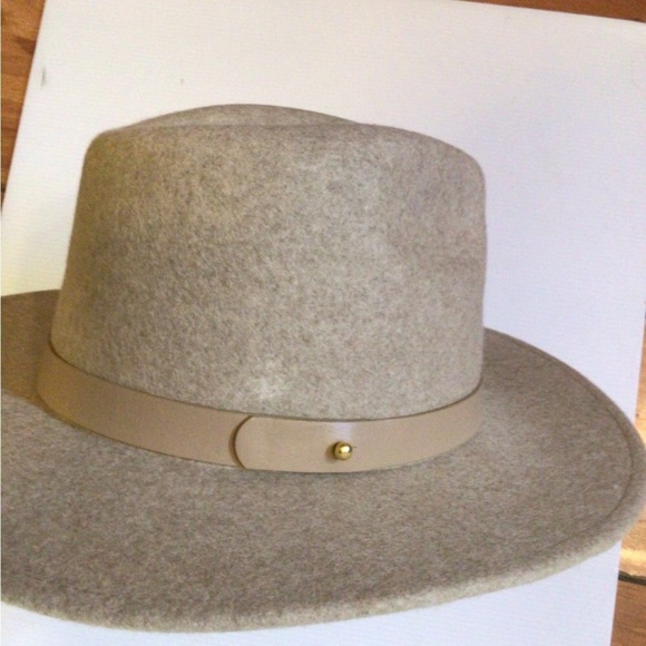 New! Sale Lack of color brown oatmeal fedora main image 5